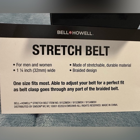 Bell Howell stretch belts set of 3 - Picture 7 of 7